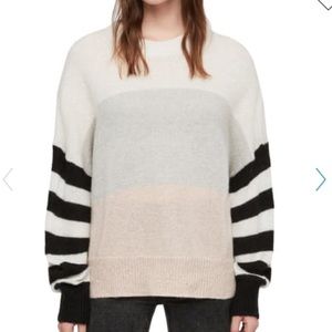 ALLSAINTS – Nicoli Striped Dolman Sweater NWT
